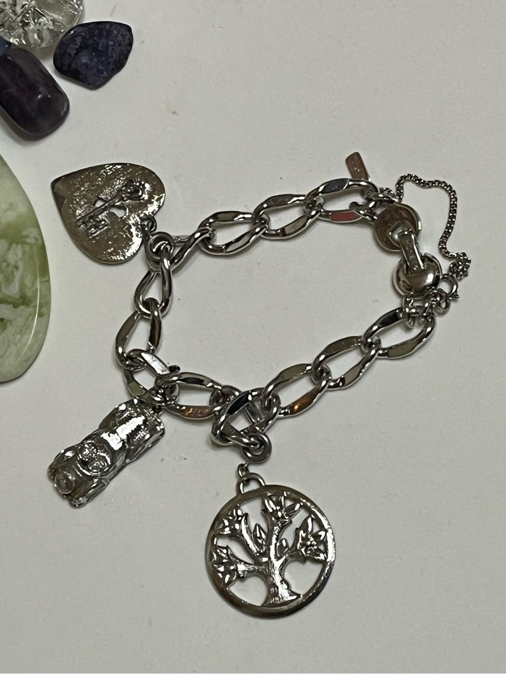 Vintage Monet Charm Bracelet
